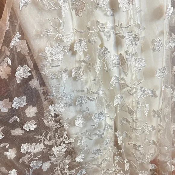 Lulu's Elegant White Lace jumpsuit - Picture 6 of 7